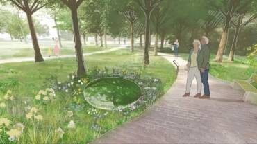 V Domově u fontány v Přelouči vznikne veřejně přístupný Park vzpomínek