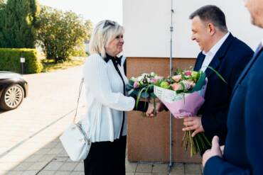 Pro seniory z&nbsp;Domova u&nbsp;fontány byla návštěva první dámy životním zážitkem